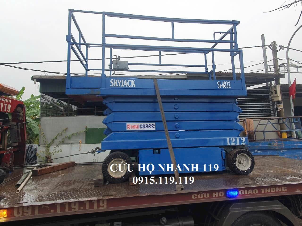 Cho xe nang KCN Binh Xuyen Vinh Phuc
