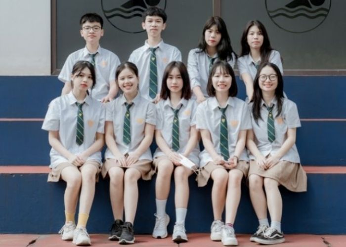 Mẫu áo đồng phục học sinh