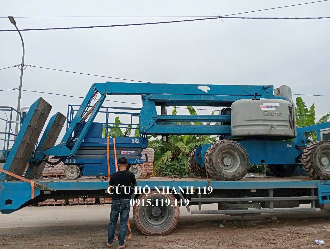 Cho xe nang KCN Luong Son gia re