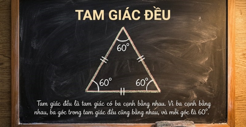 Diện tích tam giác đều