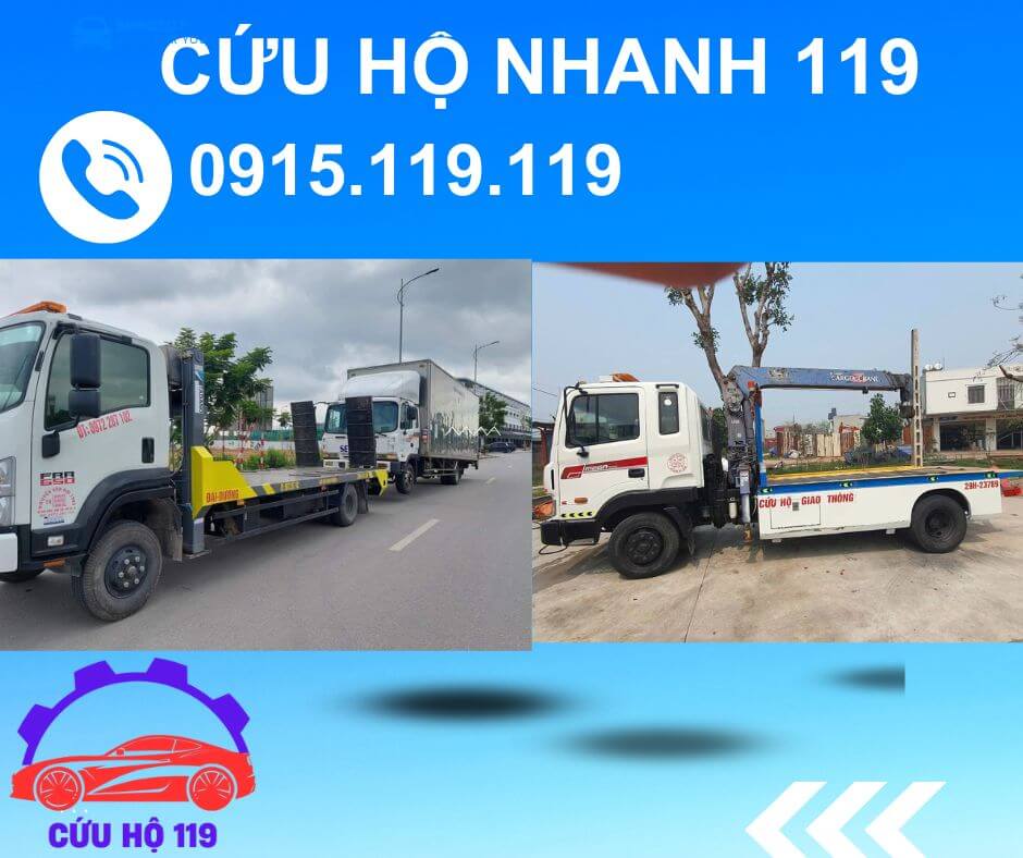 Xe cuu ho giao thong gan day