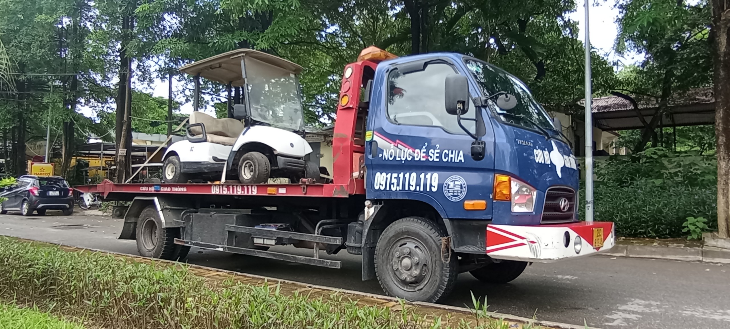 Cứu hộ giao thông Vinhomes Tây Mỗ 24h