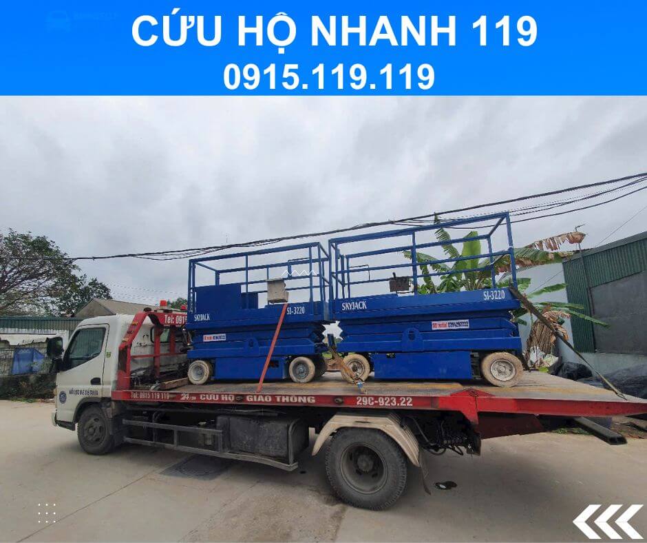 Van chuyen xe nang KCN Dai An Hai Duong