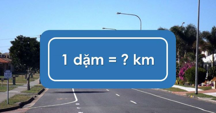 1 dặm bằng bao nhiêu km ở Việt Nam