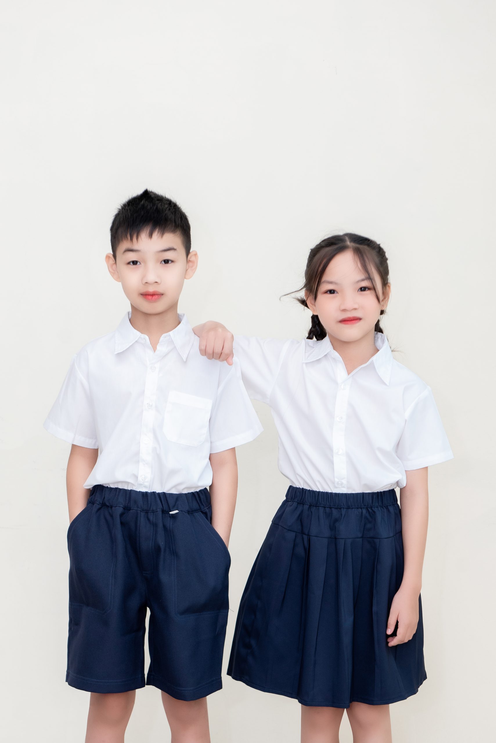 Mẫu áo đồng phục học sinh