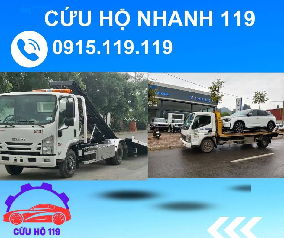 Xe cuu ho giao thong Ha Noi