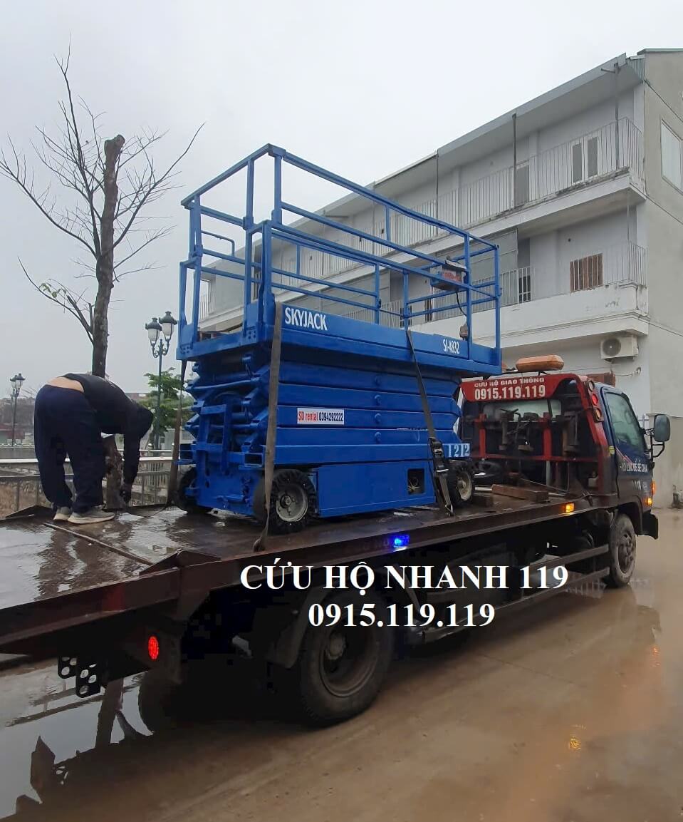 Xe nang hang Khu cong nghiep VSIP
