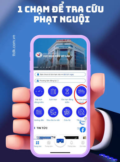 Tra cứu phạt nguội cục đăng kiểm việt nam