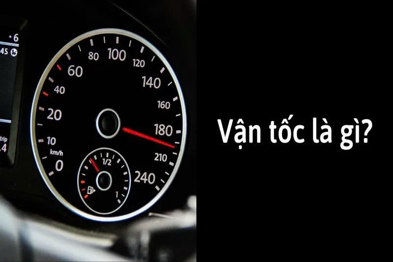 Công thức tính vận tốc