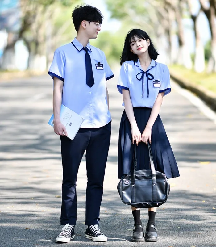 Mẫu áo đồng phục học sinh
