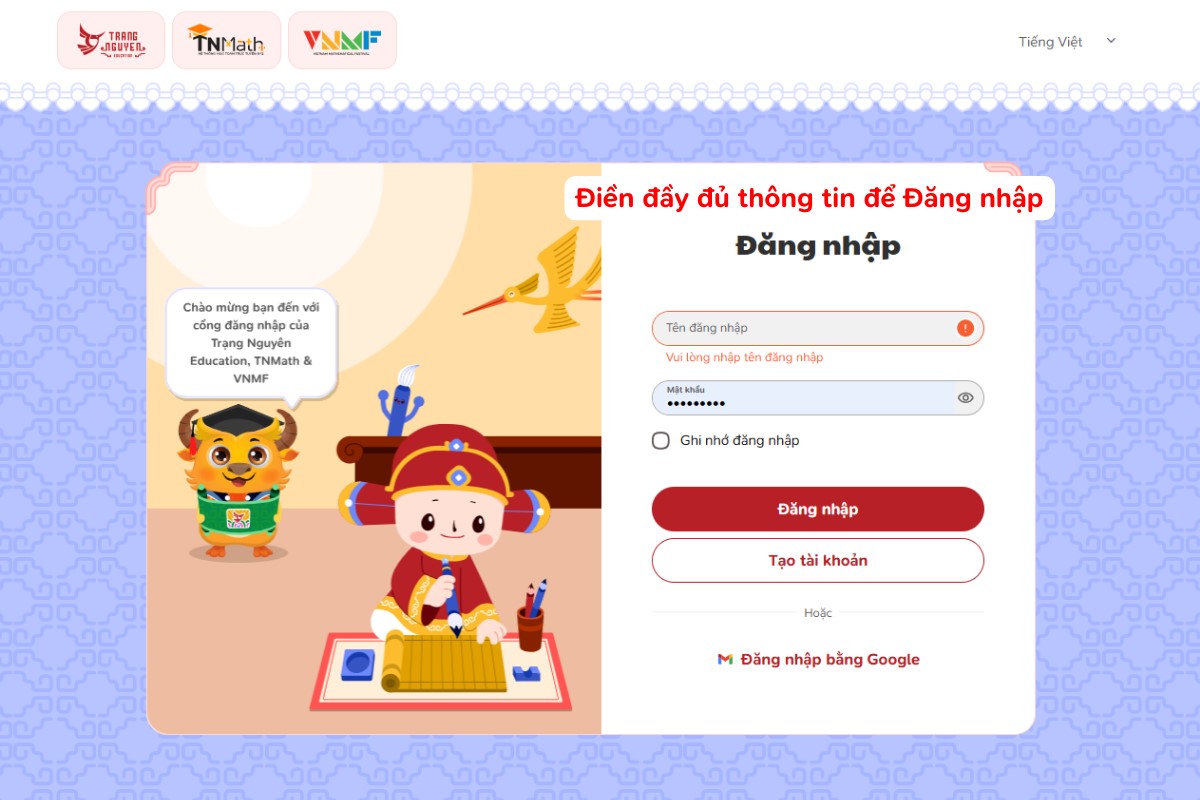 Thi trạng nguyên tiếng Việt
