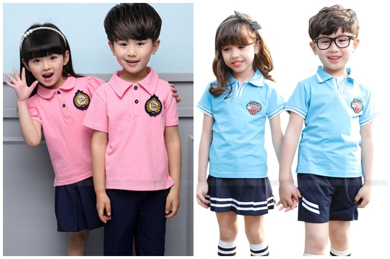 Mẫu áo đồng phục học sinh