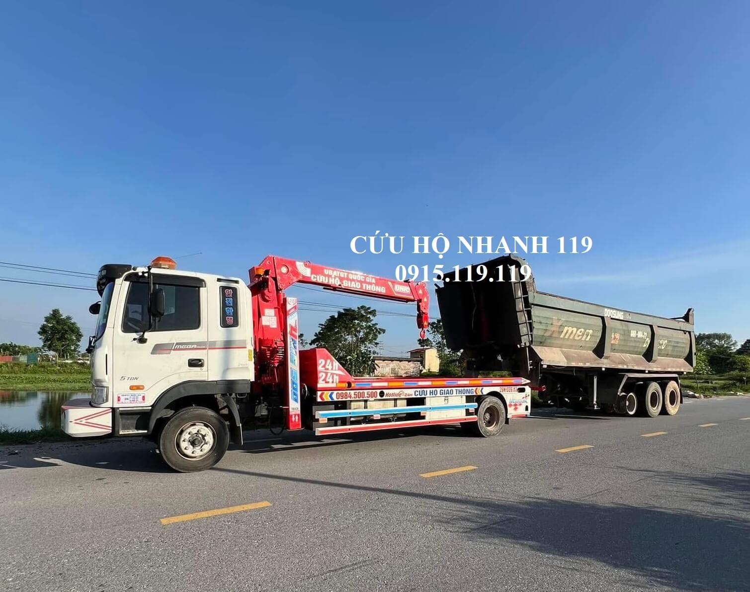 Keo xe cong trinh