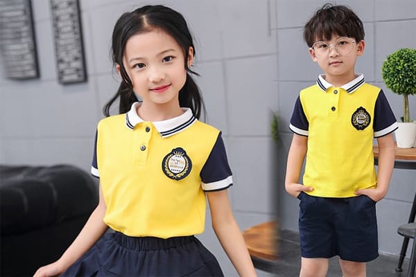 Mẫu áo đồng phục học sinh