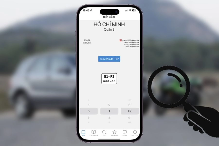 Tìm chủ xe qua biển số