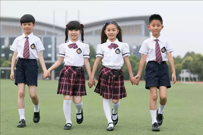 Mẫu áo đồng phục học sinh