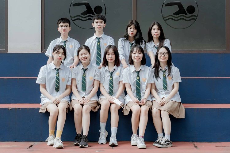 Mẫu áo đồng phục học sinh
