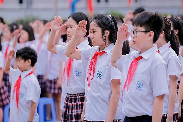 Mẫu áo đồng phục học sinh