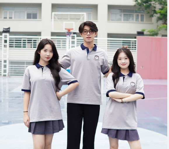 Mẫu áo đồng phục học sinh