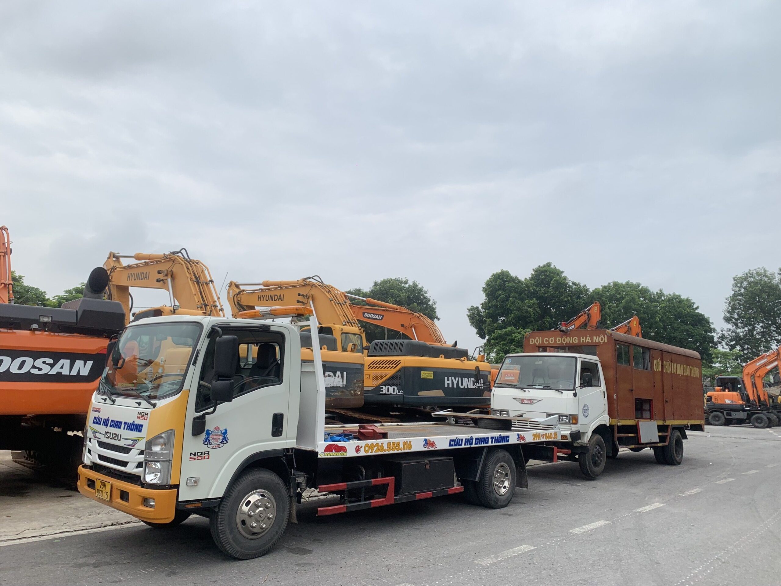 Cứu hộ cao tốc Hà Nội Ninh Bình