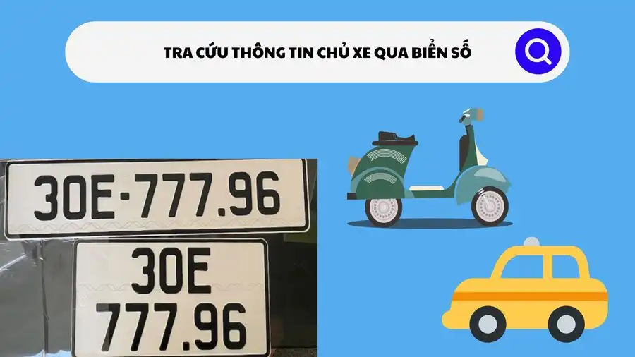 Tìm chủ xe qua biển số