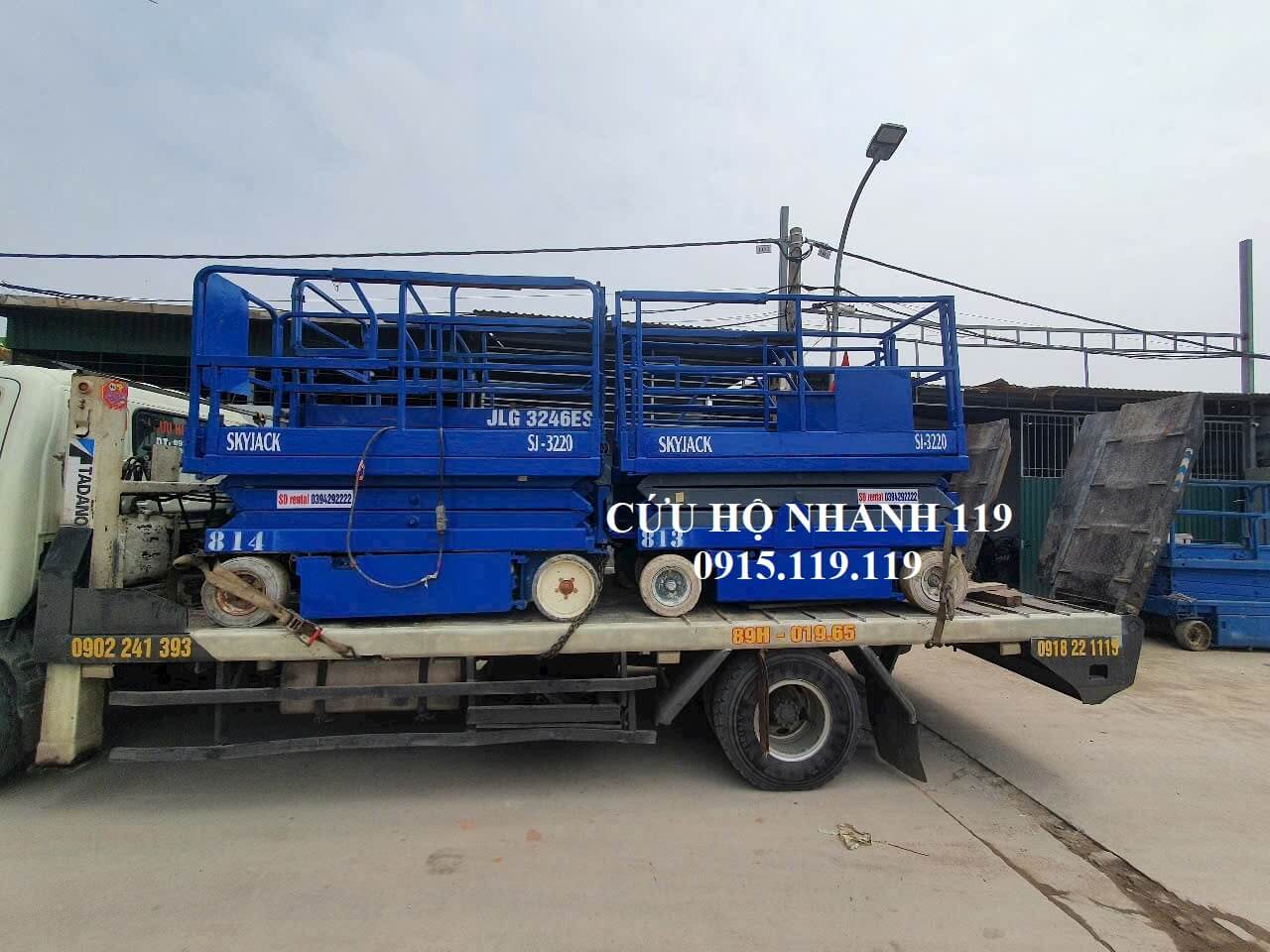Cho xe nang VSIP Bac Ninh