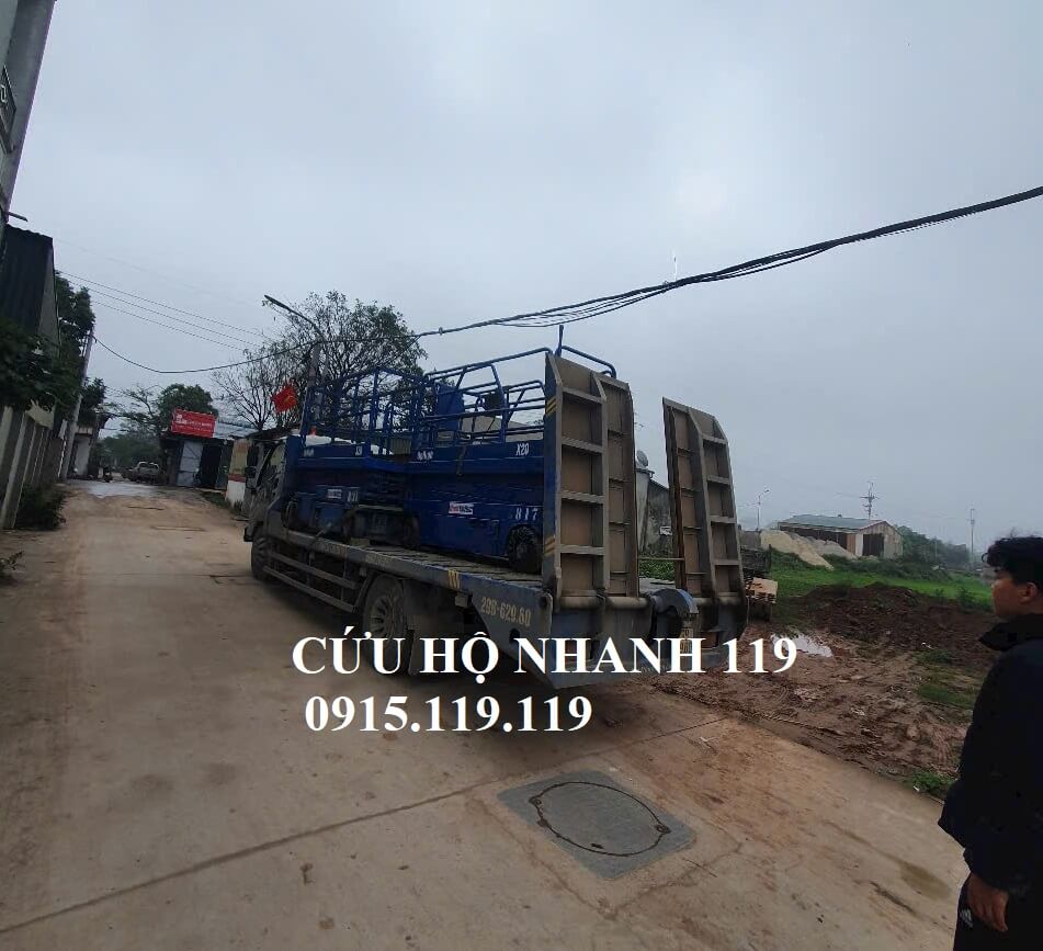 Cho xe nang Khu cong nghiep Dai An