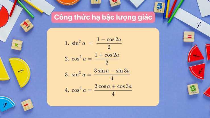 Công thức hạ bậc