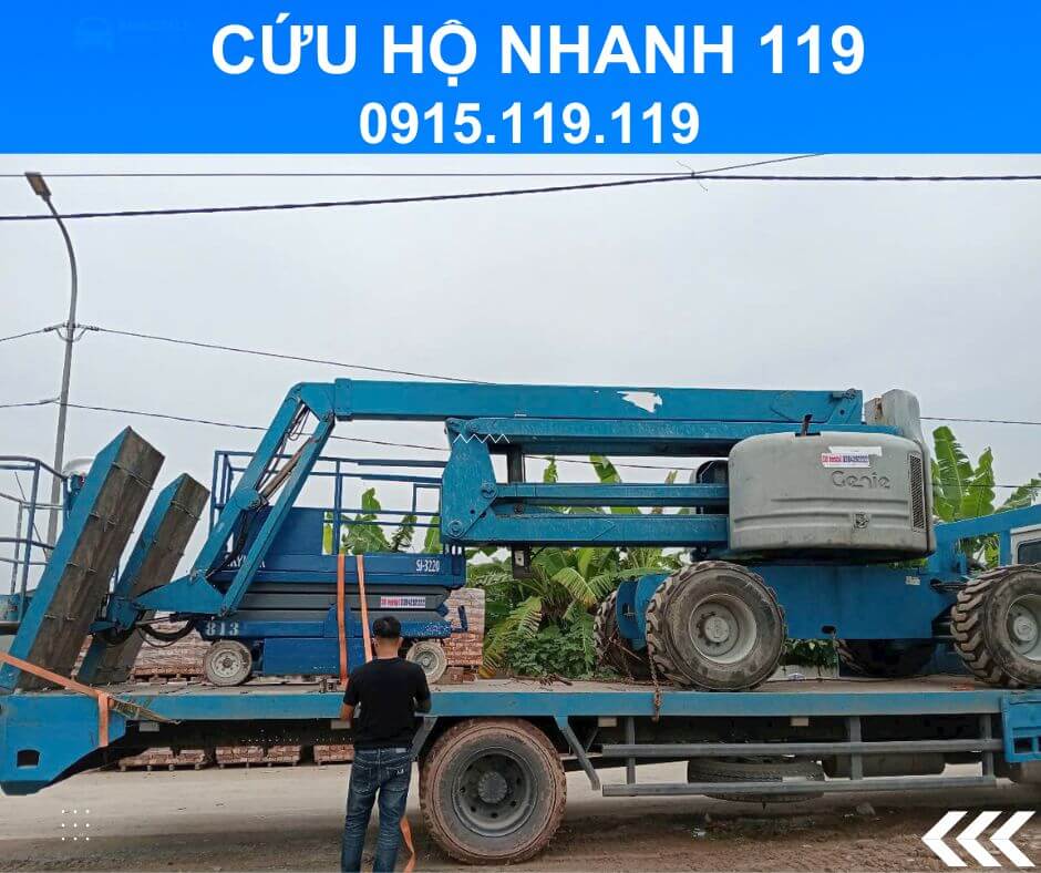 Cho xe nang KCN Pho Noi A