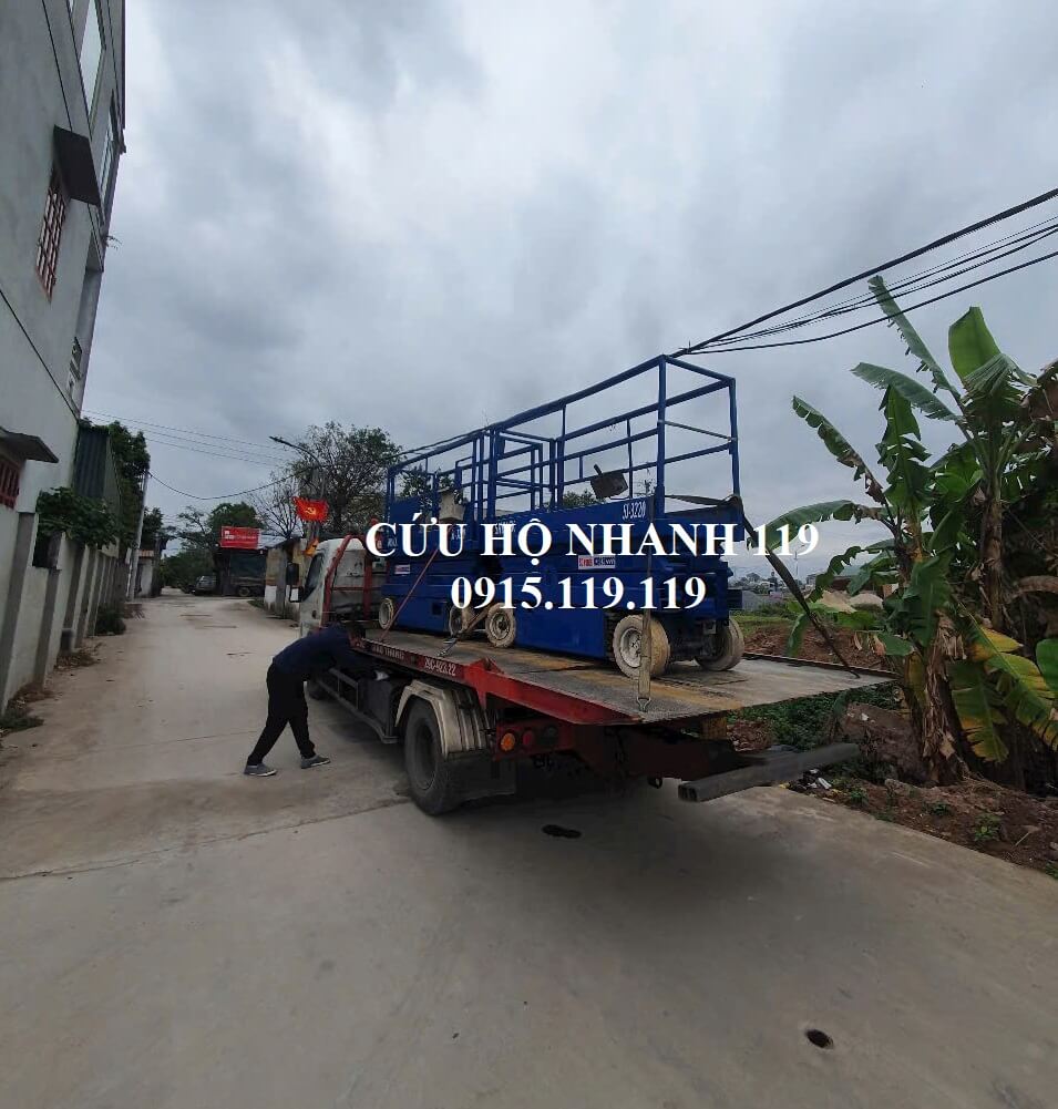 Cho thue xe nang cat keo Hoa Lac Thach That